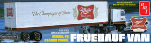 1/25 Freehauf 40' Semi Trailer Miller Beer - Hobby Sense