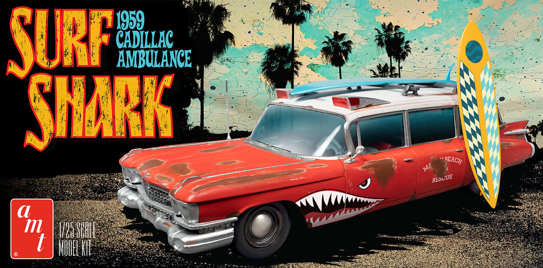 1/25 Surf Shark 1959 Cadillac Custom Ambulance - Hobby Sense