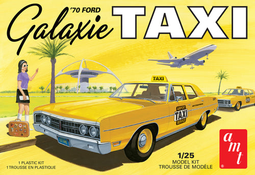 1/25 1970 Ford Galaxie Taxi - Hobby Sense