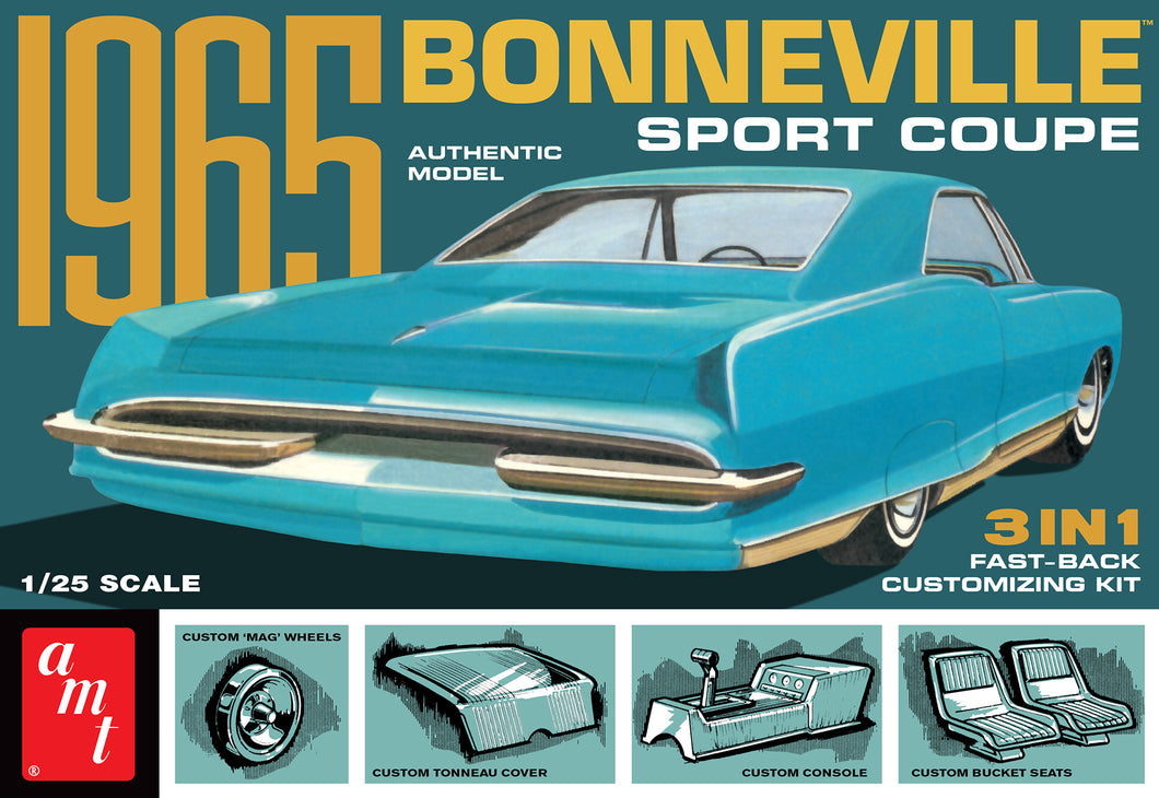 1/25 1965 Pontiac Bonneville Sport Coupe (3 in 1) - Hobby Sense