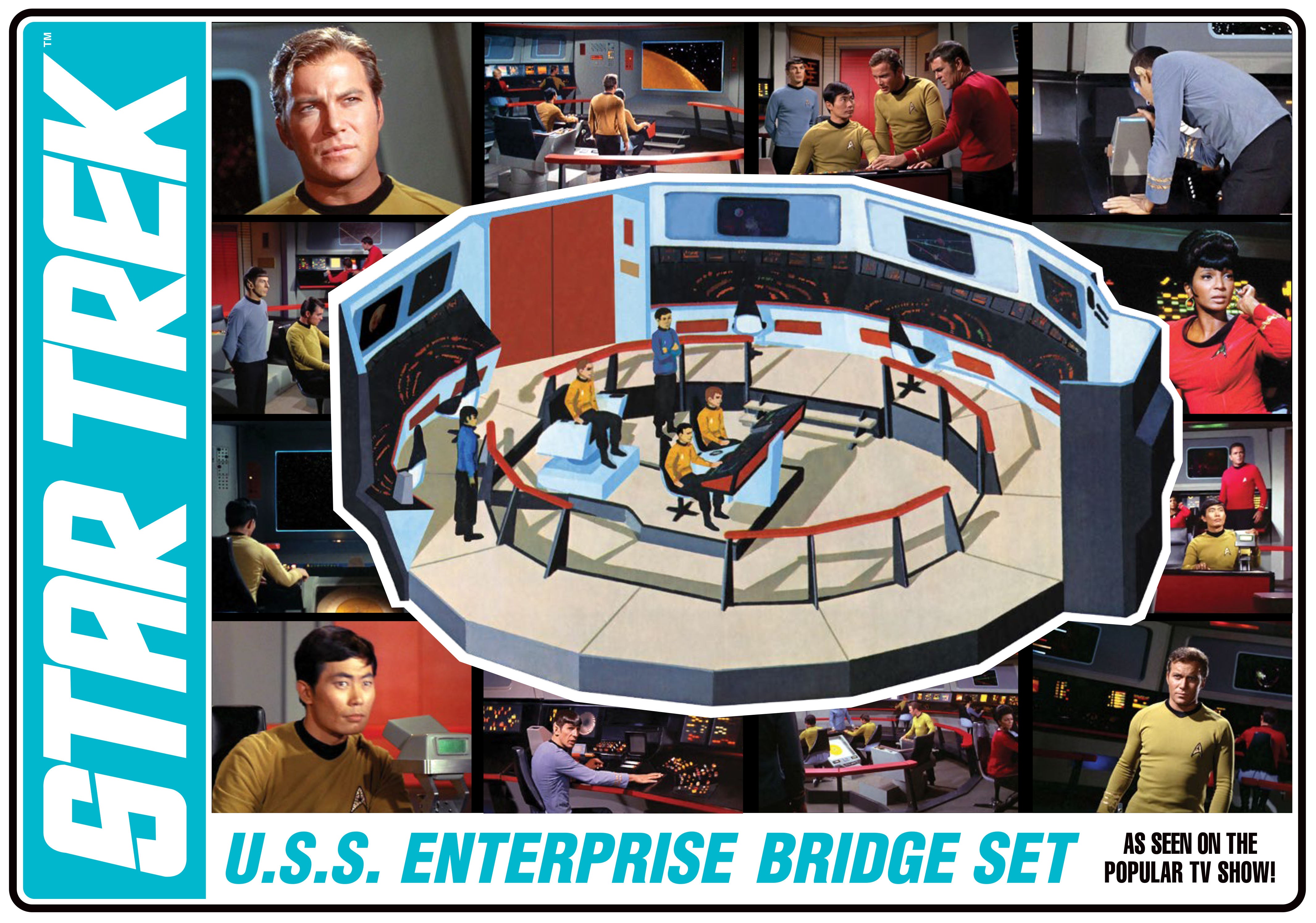 キャラクター Star Trek U.S.S. Enterprise Bridge Set 1/32 Star Trek USS Enterprise Bridge Set | Hobby Sense