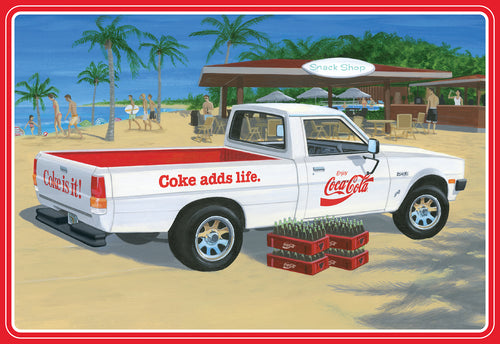 1/25 Coke 1980 Dodge Ram D50 Pickup Truck - Hobby Sense