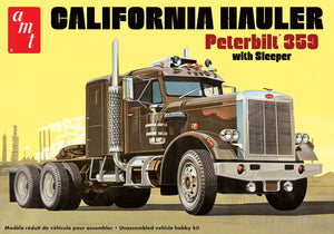 1/25 Peterbilt 359 California Hauler Tractor Cab w/Sleeper - Hobby Sense