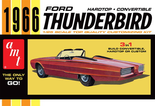 1/25 1966 Ford Thunderbird Hardtop/Convertible Customizing Car Kit (3 in 1) - Hobby Sense