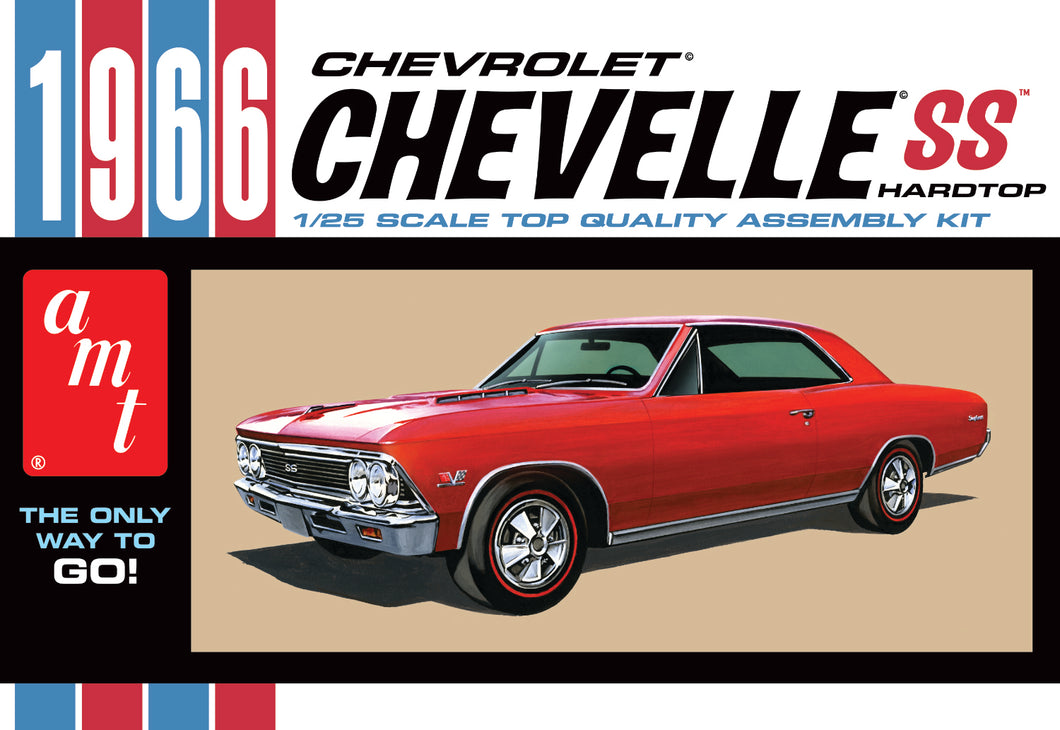 1/25 1966 Chevrolet Chevelle SS Hardtop Car - Hobby Sense