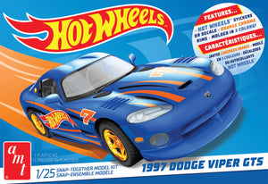 1/25 Hot Wheels 1997 Dodge Viper GTS Car (Snap) - Hobby Sense