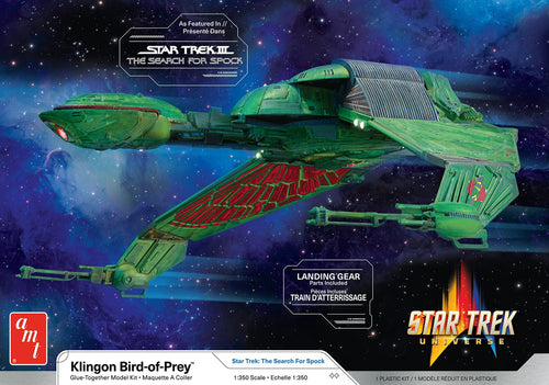 1/350 Star Trek The Search For Spock Klingon Bird of Prey - Hobby Sense