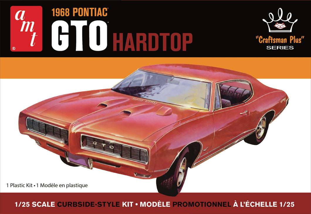 1/25 1968 Pontiac GTO Hardtop Craftsman Plus Series - Hobby Sense