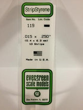 Selection of Evergreen Polystyrene Part I SKU'S 100-246 - Hobby Sense