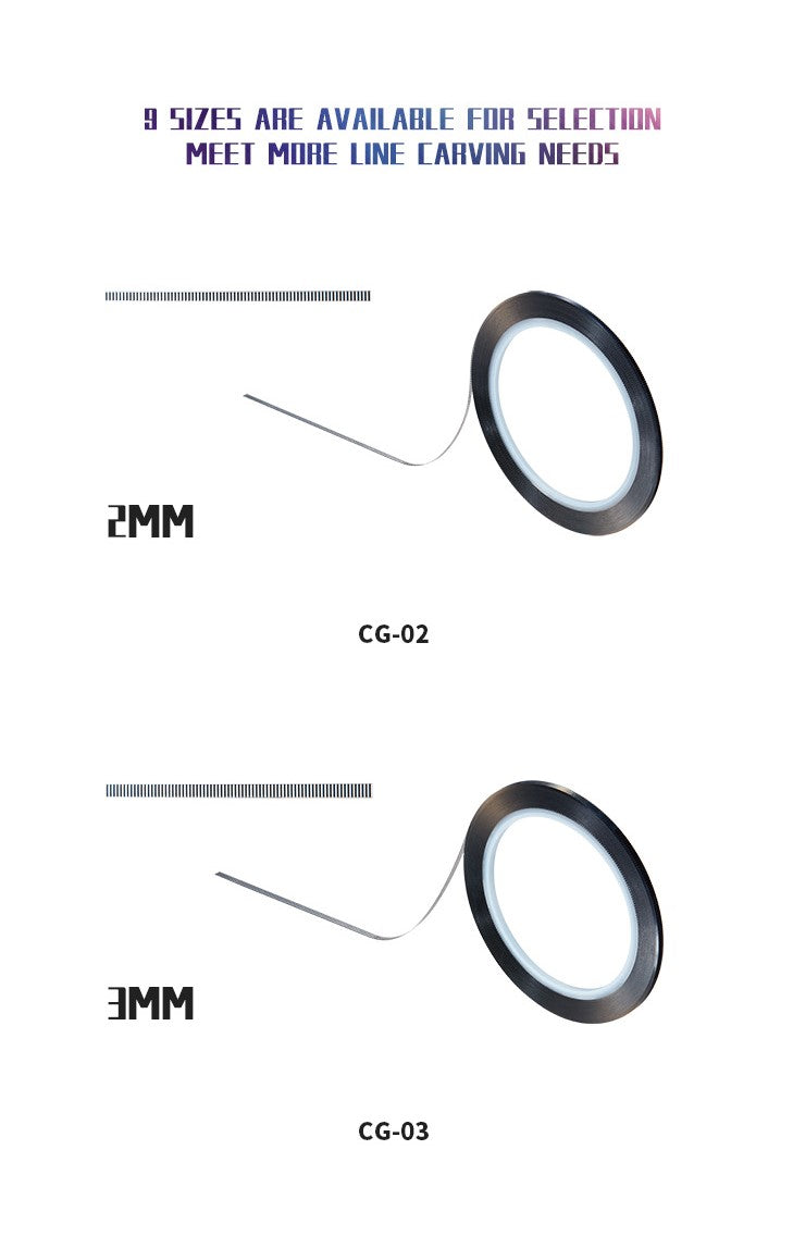 Dspiae Carving Guide Tapes - Hobby Sense