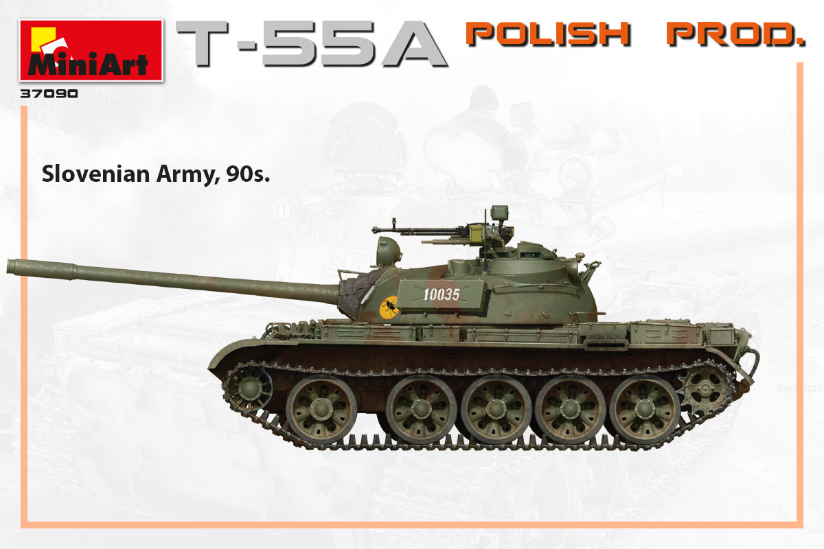 1/35 T55A Polish Production - Hobby Sense