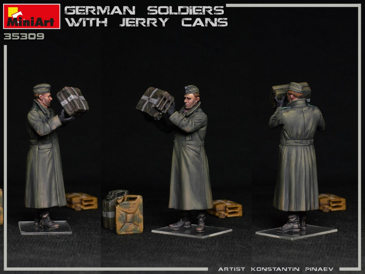 1/35 German Soldiers w/Jerry Cans - Hobby Sense