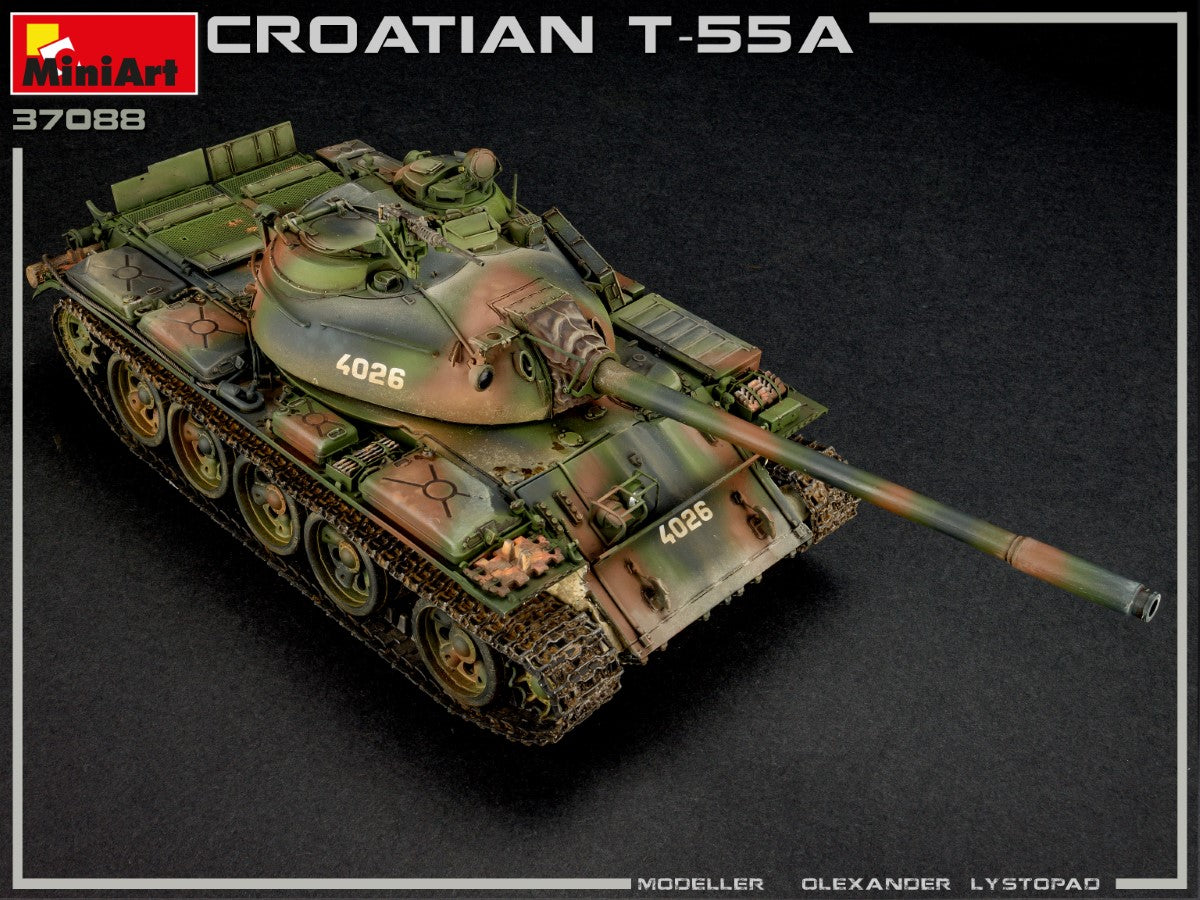 1/35 Croatian T55A - Hobby Sense