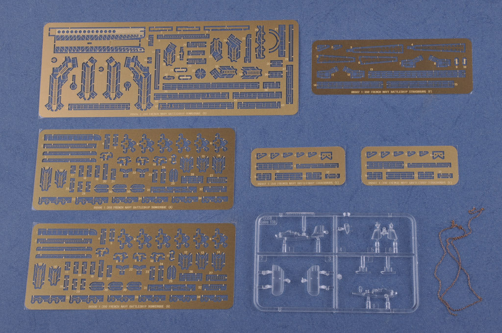 1/350 French Navy Strasbourg Battleship - Hobby Sense