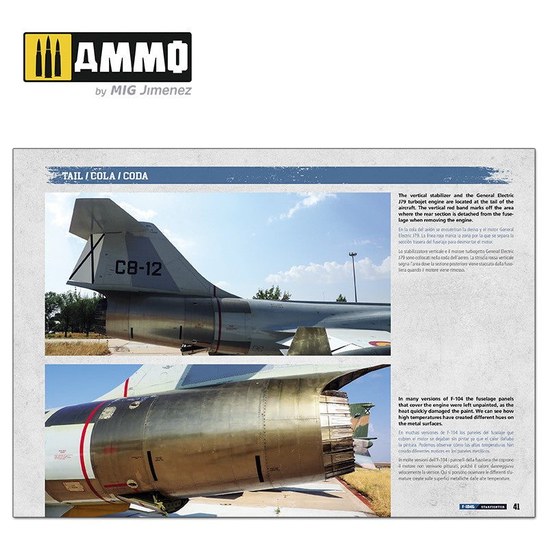 Ammo Mig F-104G Starfighter - Visual Modelers Guide - Hobby Sense