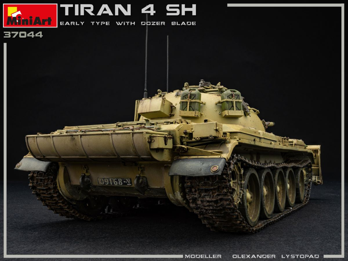1/35 Tiran 4 Sharir Early Type w/ Dozer Blade - Hobby Sense