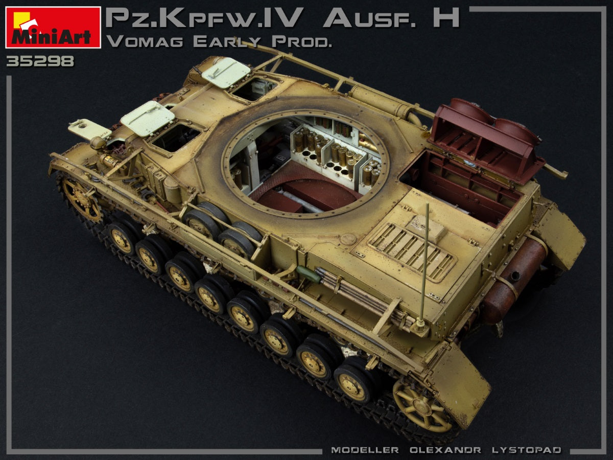 1/35 Pz.Kpfw.IV Ausf. H Vomag. Early Production May 1943 Interior Kit - Hobby Sense