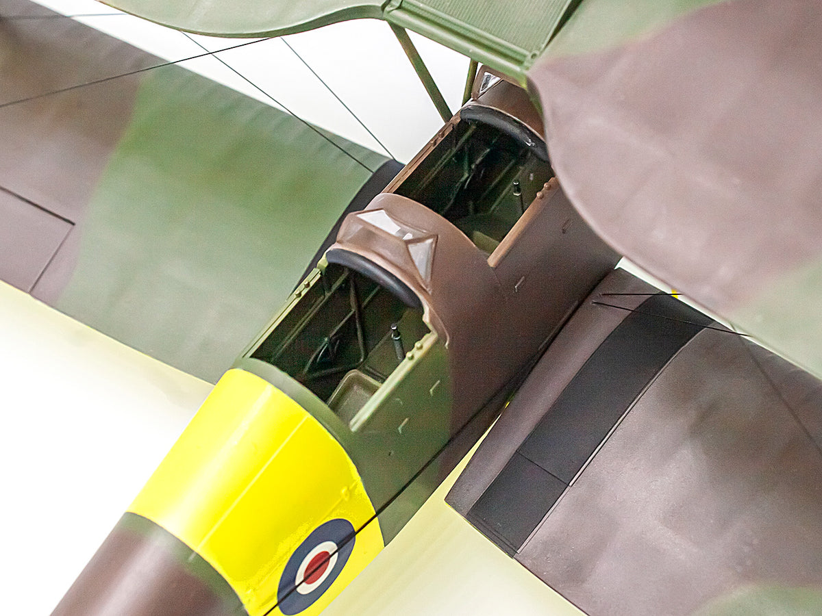 1/32 DH 82A Tiger Moth British Training Aircraft - Hobby Sense