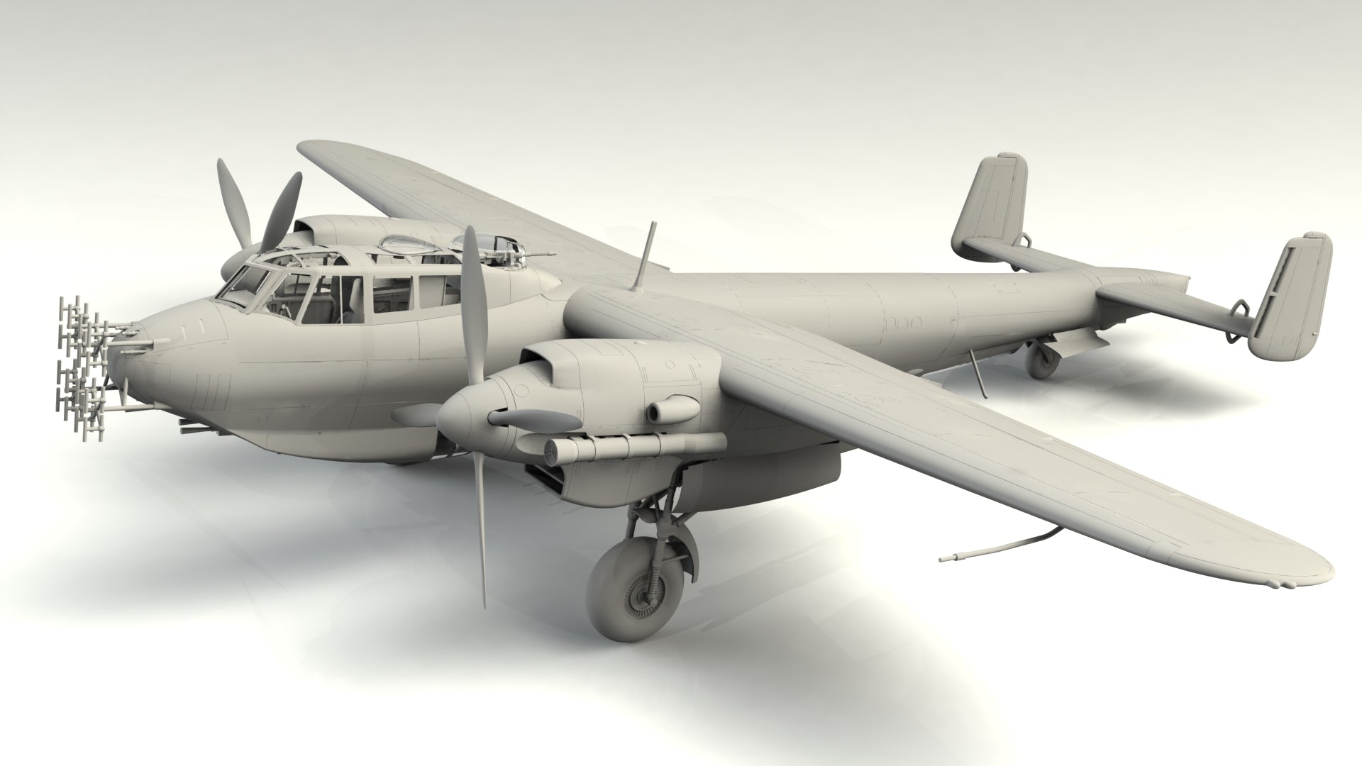 1/48 Do 217N-1, WWII German Night Fighter - Hobby Sense