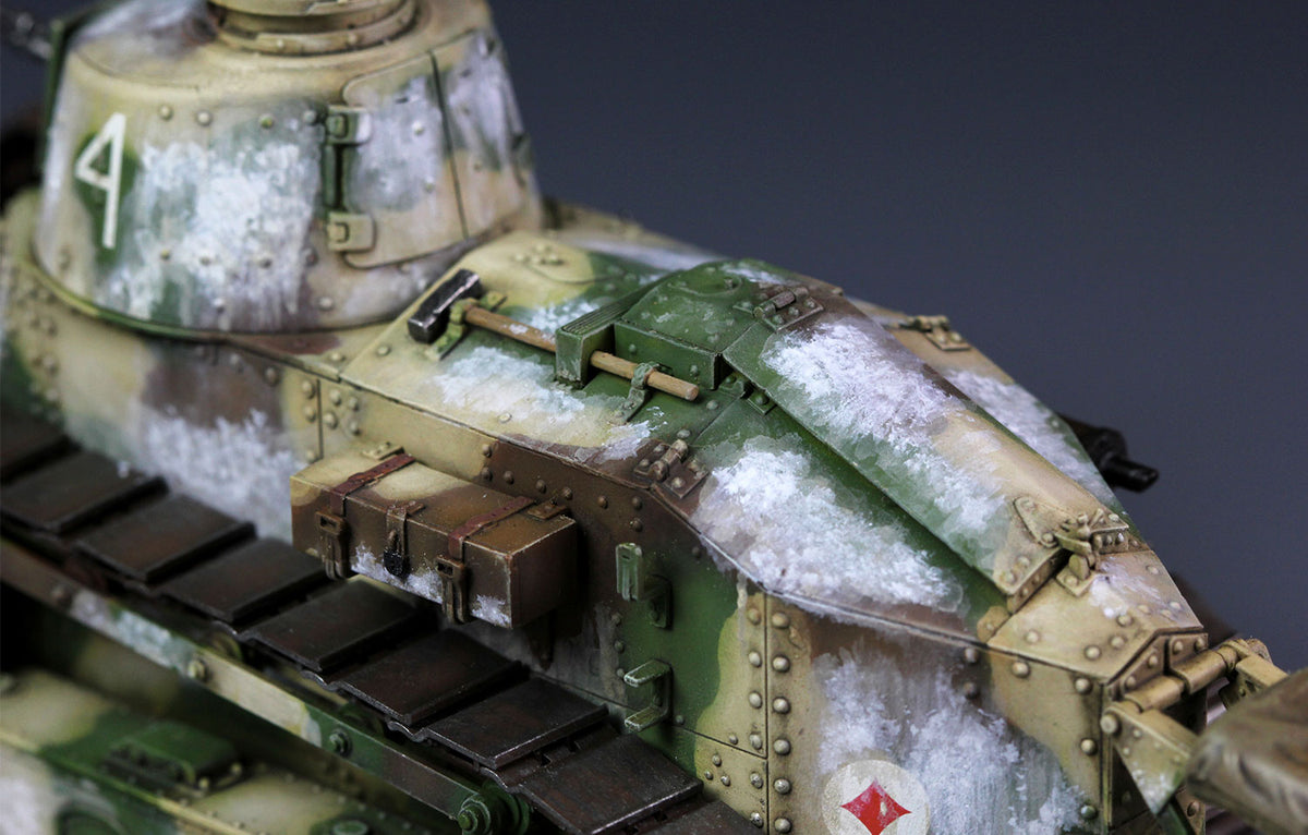 1/35 French FT-17 Light Tank (Cast Turret), Full Interior - Hobby Sense
