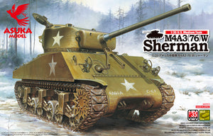 1/35 US Medium Tank Sherman M4A3 (76)W - Hobby Sense