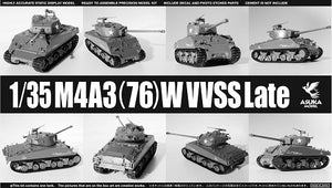 1/35 Sherman M4A3 (76) Late - Hobby Sense