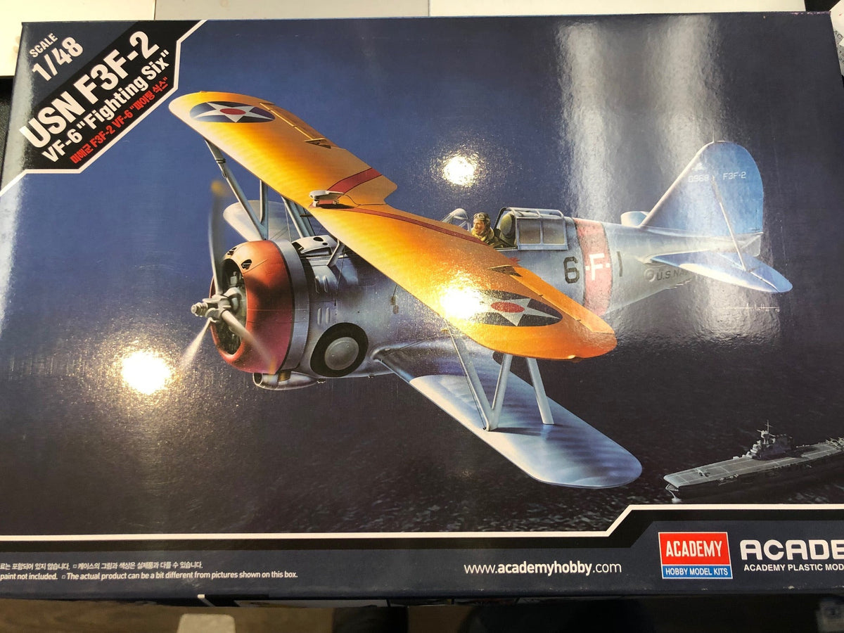 1/48 USN F3F-2 VF-6 Fighting Six - Hobby Sense