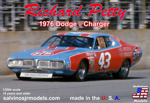 1/25 Richard Petty 1976 Dodge Charger - Hobby Sense