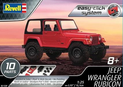 1/25 Jeep Wrangler Rubicon, Snap - Hobby Sense