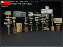 1/35 Road Signs WW2, North Africa - Hobby Sense