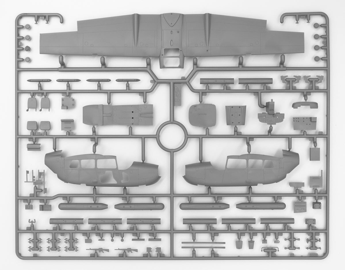 1/48 Cessna O2A Skymaster, American Reconnaissance Aircraft - Hobby Sense