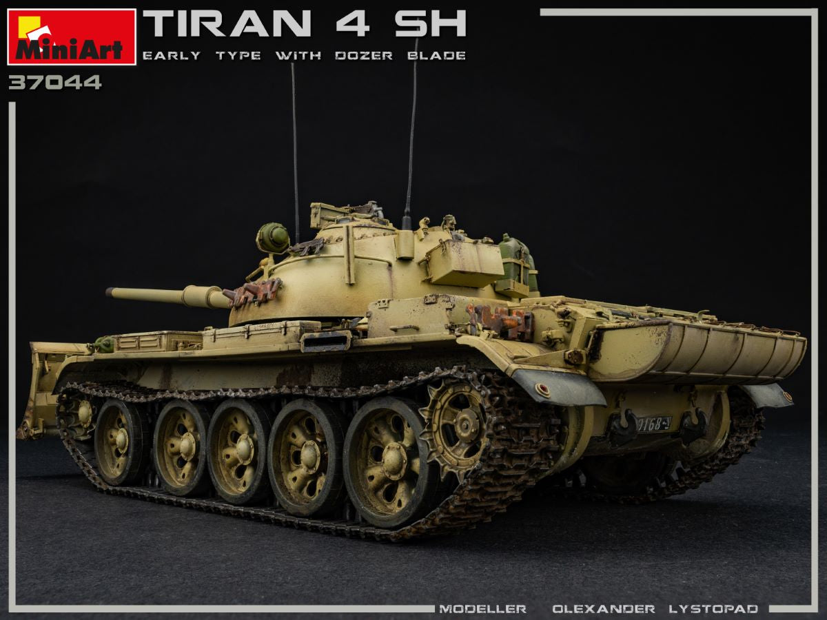 1/35 Tiran 4 Sharir Early Type w/ Dozer Blade - Hobby Sense