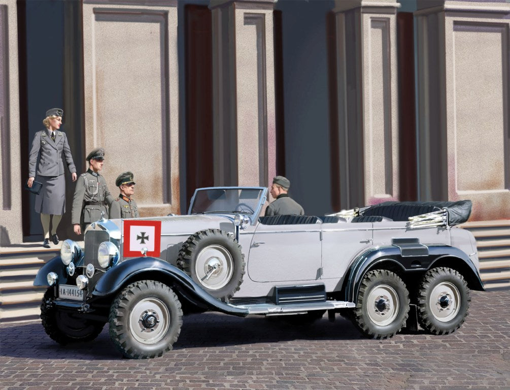 G4 (1939 production), German Car with Passengers - Hobby Sense