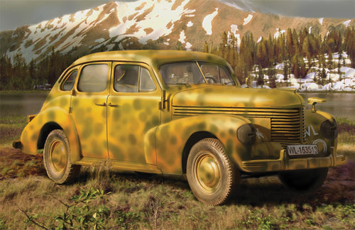 1/35 Kapitan Saloon, WWII German staff car - Hobby Sense