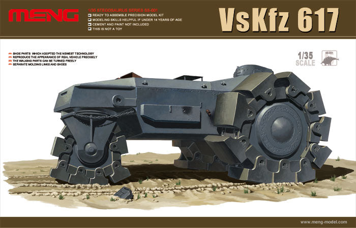 1/35 German VsKfz 617 Minenraumer - Hobby Sense