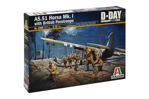 1/72 AS.51 Horsa Mk.I with British Paratroops - Hobby Sense