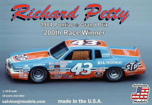 1/24 Richard Petty 1984 Pontiac Gp 200Th Winner - Hobby Sense