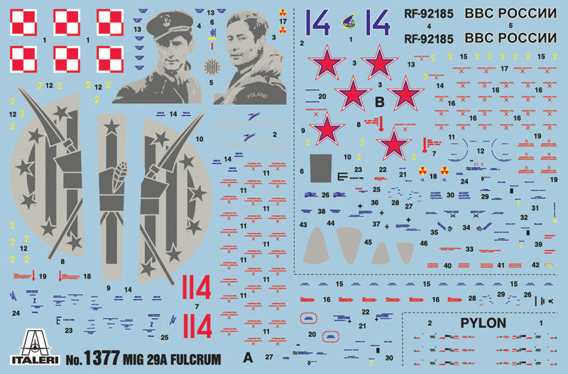 1/72 MiG 29A Fulcrum - Hobby Sense