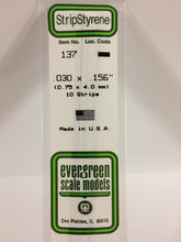 Selection of Evergreen Polystyrene Part I SKU'S 100-246 - Hobby Sense