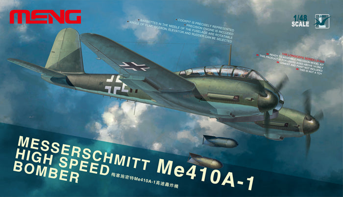 1/48 Messerschmitt Me410A-1 High Speed Bomber - Hobby Sense
