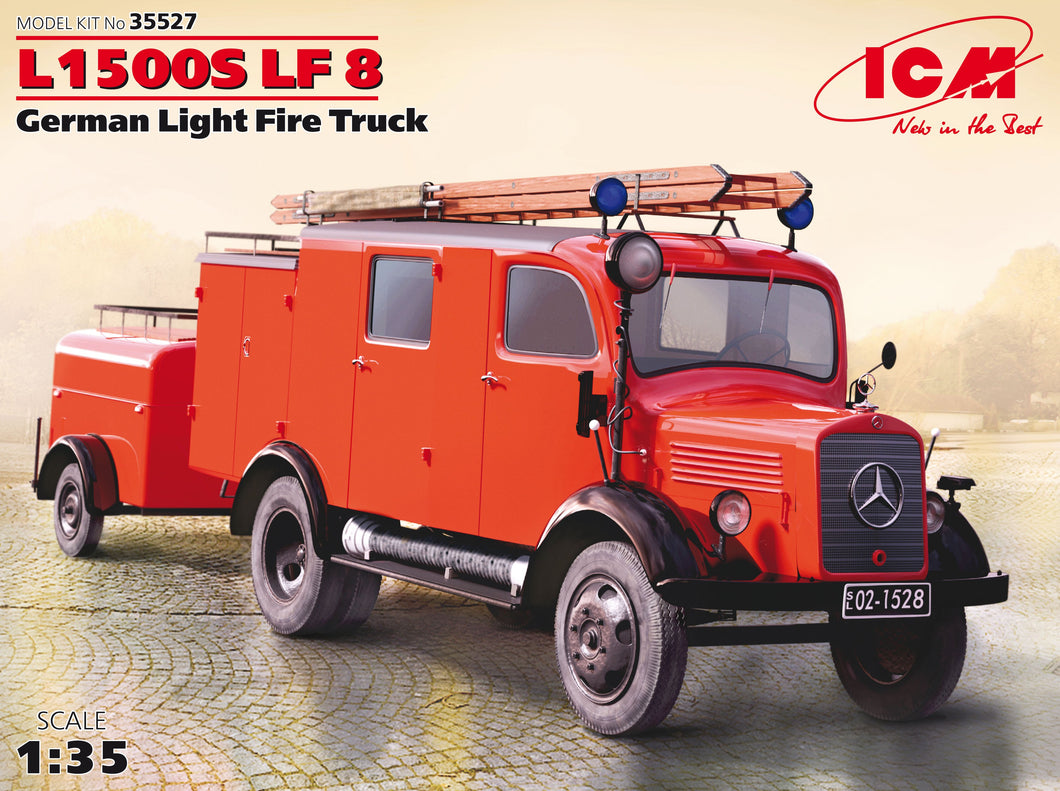 1/35 L1500S LF 8 German light fire truck - Hobby Sense