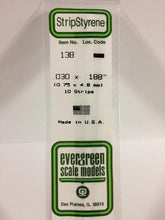 Selection of Evergreen Polystyrene Part I SKU'S 100-246 - Hobby Sense