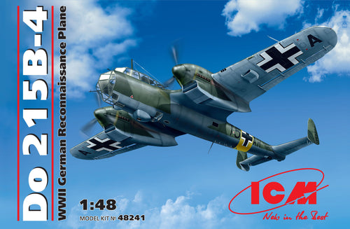 1/48 Do 215B-4 WWII German reconnaissance plane - Hobby Sense