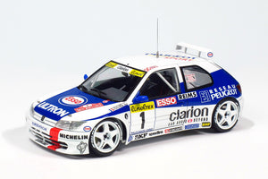 1/24 Peugeot 306 MAXI 1996 Monte Carlo Rally - Hobby Sense