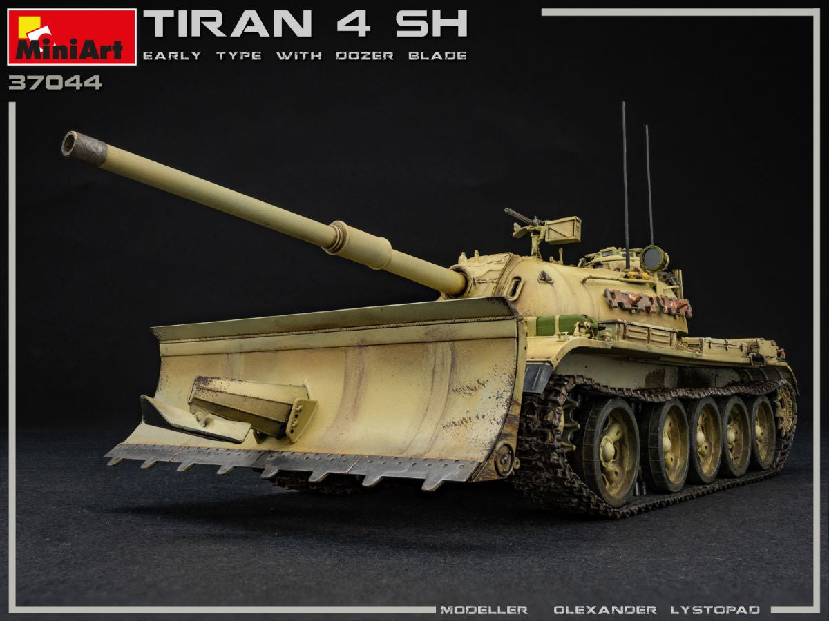 1/35 Tiran 4 Sharir Early Type w/ Dozer Blade - Hobby Sense