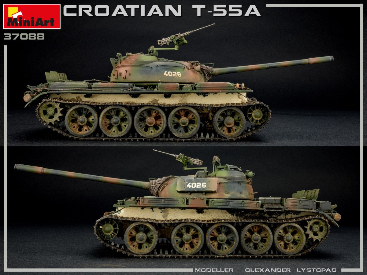1/35 Croatian T55A - Hobby Sense
