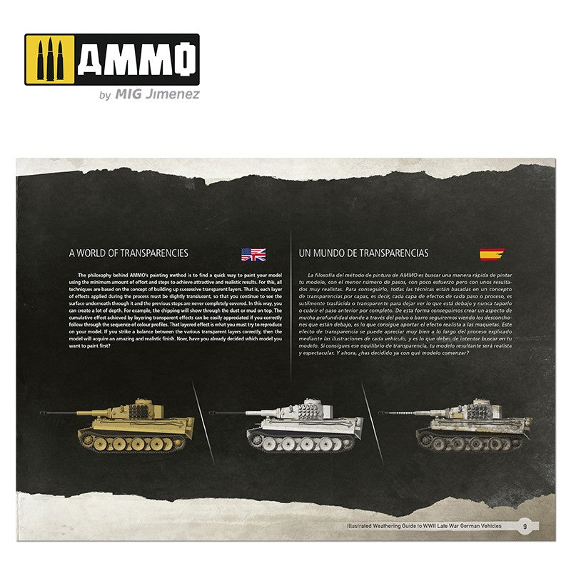 Ammo Mig Illustrated Weathering Guide to WWII Late German Vehicles - Hobby Sense