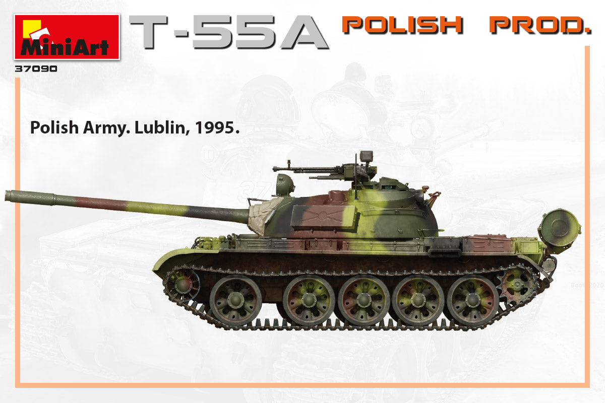 1/35 T55A Polish Production - Hobby Sense