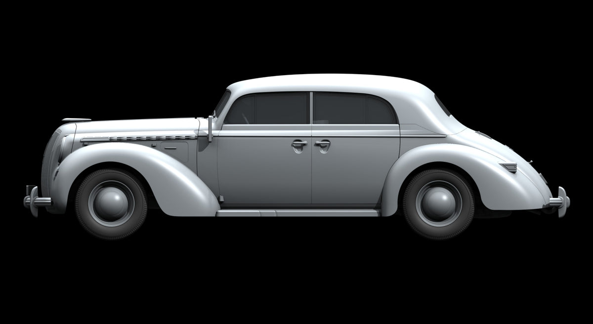 1/24 Admiral Saloon, WWII German Passenger Car - Hobby Sense