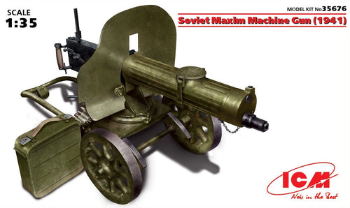 Soviet Maxim Machine Gun (1941) - Hobby Sense